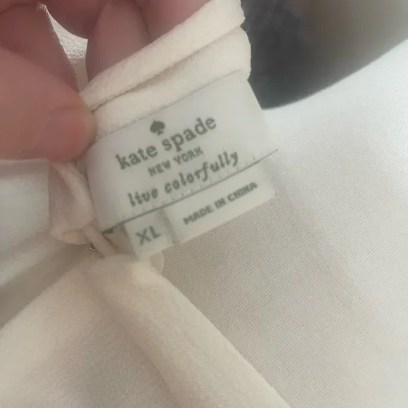 Kate Spade Ruffle Sleeve Top - Picture 7 of 8